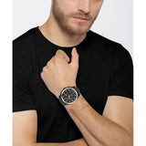 Buy Shop Hugo Boss Grandmaster Black Dial Black Steel Strap Watch for Men - 1513885 USA Online