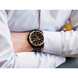 Buy Shop Hugo Boss Grandmaster Black Dial Black Steel Strap Watch for Men - 1513885 USA Online