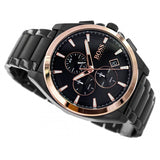 Buy Shop Hugo Boss Grandmaster Black Dial Black Steel Strap Watch for Men - 1513885 USA Online