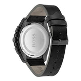 Buy Shop Hugo Boss Grandmaster Blue Dial Black Leather Strap Watch for Men - 1513883 USA Online