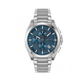 Buy Shop Hugo Boss Grandmaster Blue Dial Silver Steel Strap Watch for Men - 1513884 USA Online