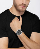 Buy Shop Hugo Boss Grandmaster Chronograph Black Dial Black Leather Strap Watch for Men - 1513881 USA Online