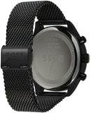 Buy Shop Hugo Boss Gregor Chronograph Black Dial Black Mesh Bracelet Watch For Men - 1514065 USA Online