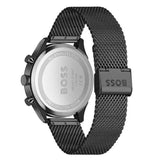 Buy Shop Hugo Boss Gregor Chronograph Black Dial Black Mesh Bracelet Watch For Men - 1514065 USA Online