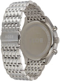 Buy Shop Hugo Boss Gregor Chronograph Black Dial Silver Steel Strap Watch For Men - 1514082 USA Online