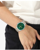 Buy Shop Hugo Boss Gregor Chronograph Green Dial Two Tone Steel Strap Watch For Men - 1514081 USA Online