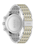Buy Shop Hugo Boss Gregor Chronograph Green Dial Two Tone Steel Strap Watch For Men - 1514081 USA Online