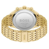 Buy Shop Hugo Boss Gregor Chronograph Grey Dial Gold Steel Strap Watch For Men - 1514051 USA Online