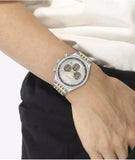 Buy Shop Hugo Boss Gregor Chronograph Silver Dial Two Tone Steel Strap Watch For Men - 1514053 USA Online