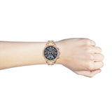 Buy Shop Hugo Boss Hera Blue Dial Gold Steel Strap Watch for Women - 1502566 USA Online