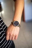 Buy Shop Hugo Boss Hera Blue Dial Gold Steel Strap Watch for Women - 1502566 USA Online