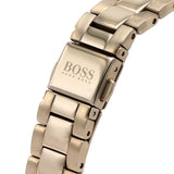 Buy Shop Hugo Boss Hera Blue Dial Gold Steel Strap Watch for Women - 1502566 USA Online