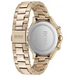 Buy Shop Hugo Boss Hera Blue Dial Gold Steel Strap Watch for Women - 1502566 USA Online