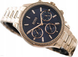 Buy Shop Hugo Boss Hera Blue Dial Gold Steel Strap Watch for Women - 1502566 USA Online