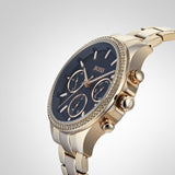Buy Shop Hugo Boss Hera Blue Dial Gold Steel Strap Watch for Women - 1502566 USA Online