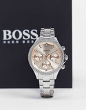 Buy Shop Hugo Boss Hera Rose Pink Dial Silver Steel Strap Watch for Women - 1502565 USA Online
