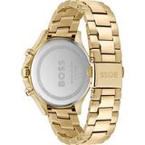 Buy Shop Hugo Boss Hera White Dial Gold Steel Strap Watch for Women - 1502628 USA Online