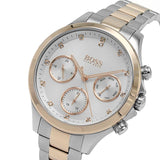 Buy Shop Hugo Boss Hera White Dial Two Tone Steel Strap Watch for Women - 1502564 USA Online
