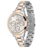 Buy Shop Hugo Boss Hera White Dial Two Tone Steel Strap Watch for Women - 1502564 USA Online
