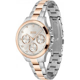 Buy Shop Hugo Boss Hera White Dial Two Tone Steel Strap Watch for Women - 1502564 USA Online