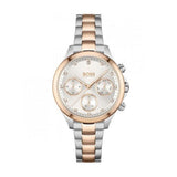 Buy Shop Hugo Boss Hera White Dial Two Tone Steel Strap Watch for Women - 1502564 USA Online