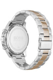 Buy Shop Hugo Boss Here Chronograph Black Dial Two Tone Steel Strap Watch for Men - 1513757 USA Online