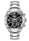 Buy Shop Hugo Boss Hero 2.0 Chronograph Black Dial Silver Steel Strap Watch for Men - 1514267 USA Online