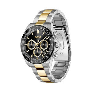 Buy Shop Hugo Boss Hero 2.0 Chronograph Black Dial Two Tone Steel Strap Watch for Men - 1514269 USA Online