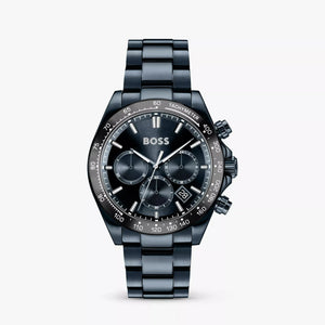 Buy Shop Hugo Boss Hero 2.0 Chronograph Blue Dial Blue Steel Strap Watch for Men - 1514270 USA Online