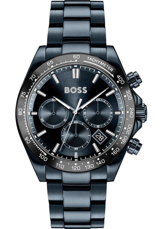 Buy Shop Hugo Boss Hero 2.0 Chronograph Blue Dial Blue Steel Strap Watch for Men - 1514270 USA Online