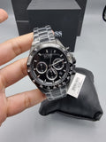 Buy Shop Hugo Boss Hero Black Dial Black Steel Strap Watch for Men - 1513754 USA Online
