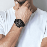 Buy Shop Hugo Boss Hero Black Dial Black Steel Strap Watch for Men - 1513754 USA Online