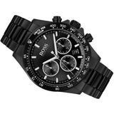Buy Shop Hugo Boss Hero Black Dial Black Steel Strap Watch for Men - 1513754 USA Online