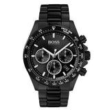 Buy Shop Hugo Boss Hero Black Dial Black Steel Strap Watch for Men - 1513754 USA Online