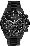 Buy Shop Hugo Boss Hero Black Dial Black Steel Strap Watch for Men - 1513754 USA Online