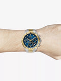 Buy Shop Hugo Boss Hero Blue Dial Two Tone Steel Strap Watch for Men - 1513767 USA Online