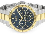 Buy Shop Hugo Boss Hero Blue Dial Two Tone Steel Strap Watch for Men - 1513767 USA Online
