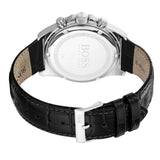 Buy Shop Hugo Boss Hero Chronograph Black Dial Black Leather Strap Watch For Men - 1513752 USA Online