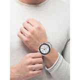 Buy Shop Hugo Boss Hero Chronograph White Dial Silver Steel Strap Watch for Men - 1513875 USA Online
