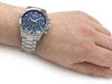 Buy Shop Hugo Boss Hero Sport Blue Dial Silver Steel Strap Watch for Men - 1513755 USA Online