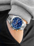 Buy Shop Hugo Boss Hero Sport Blue Dial Silver Steel Strap Watch for Men - 1513755 USA Online