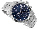 Buy Shop Hugo Boss Hero Sport Blue Dial Silver Steel Strap Watch for Men - 1513755 USA Online