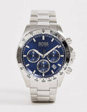Buy Shop Hugo Boss Hero Sport Blue Dial Silver Steel Strap Watch for Men - 1513755 USA Online