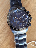Buy Shop Hugo Boss Hero Sport Lux Blue Dial Blue Steel Strap Watch for Men - 1513758 USA Online