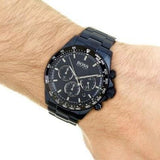 Buy Shop Hugo Boss Hero Sport Lux Blue Dial Blue Steel Strap Watch for Men - 1513758 USA Online