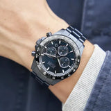 Buy Shop Hugo Boss Hero Sport Lux Blue Dial Blue Steel Strap Watch for Men - 1513758 USA Online