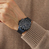 Buy Shop Hugo Boss Hero Sport Lux Blue Dial Blue Steel Strap Watch for Men - 1513758 USA Online