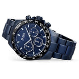 Buy Shop Hugo Boss Hero Sport Lux Blue Dial Blue Steel Strap Watch for Men - 1513758 USA Online