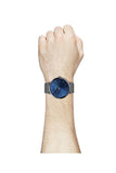 Buy Shop Hugo Boss Horizon Blue Dial Black Mesh Bracelet Watch for Men - 1513734 USA Online