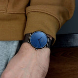 Buy Shop Hugo Boss Horizon Blue Dial Black Mesh Bracelet Watch for Men - 1513734 USA Online